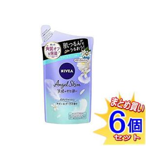 【6個セット】ニベア エンジェルスキン ボディウォッシュ サボン＆ブーケの香り つめかえ用　360ml【小型宅配便】｜drug