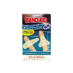 バンドエイド キズパワーパッド 指用 2サイズ6枚の商品画像