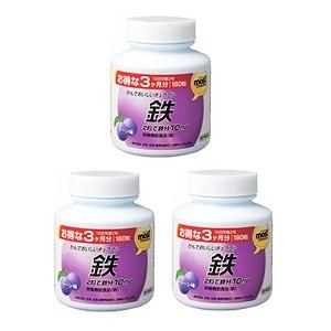 オリヒロMOSTチュアブル　鉄　180粒　★お徳用　3本セット★　【アウトレット】