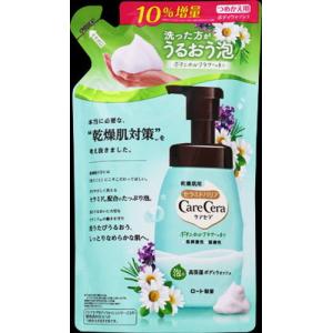 ケアセラ 泡の高保湿ボディウォッシュ ボタニカルフラワーの香り つめかえ用 385ml×1個の商品画像