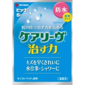 ケアリーヴ治す力防水タイプ ビッグ 5枚 メール便対応商品｜drughero