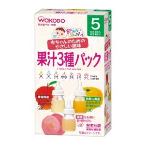 果汁３種パック 5.0g×6本｜drughero