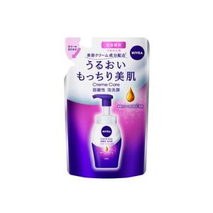 【２４個セット】【１ケース分】 花王 ニベア クリームケア 弱酸性泡洗顔 つめかえ用(130ml) ×２４個セット　１ケース分 【dcs】 花王 ニベア クリームケア 弱酸性 泡洗顔 詰め替え 130ml : サン