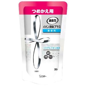 消臭力 クリアビーズ イオン消臭プラス つめかえ 無香料 280g