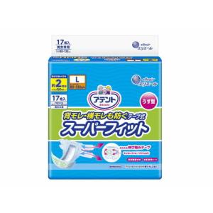 アテント うす型 スーパーフィット テープ式 L 背モレ・横モレも防ぐ