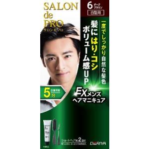 サロンドプロ ＥＸメンズヘアマニキュア ６ ダークブラウン