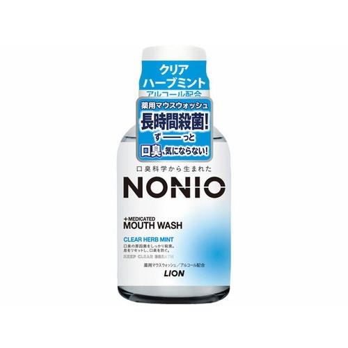 ＮＯＮＩＯ マウスウォッシュ クリアハーブミント 80ml