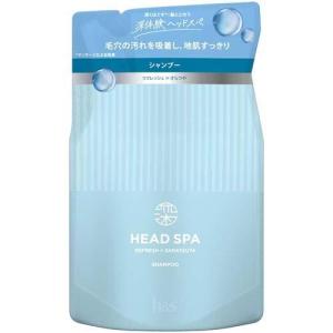 【医薬部外品】h＆s 深体験ヘッドスパ リフレッシュ・さらつや シャンプー 詰め替え ( 350g｜drughero