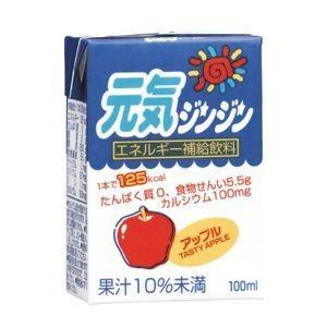 ヘルシーフード株式会社 元気ジンジン アップル 100ml 18個 （7〜10日要・キャンセル不可）...