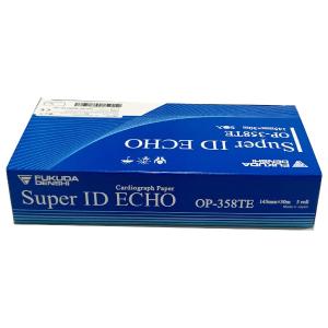 【送料無料】フクダ電子株式会社 心電計用記録紙 Super ID ECHO OP-358TE 145/30M 5巻(幅145mm×長さ30m) 【▲B】