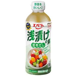 エバラ食品工業株式会社 エバラ 浅漬けの素昆布だし 500ml×12個セット 【■■】