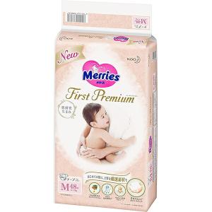 花王株式会社 メリーズ おむつ テープ ファーストプレミアム Mサイズ［6kg?11kg］48枚入 (この商品は注文後のキャンセルができません)