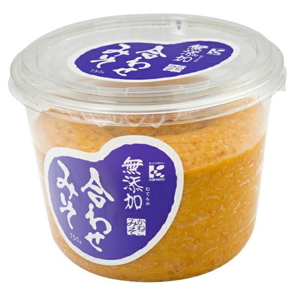【AS324】かねこみそ 株式会社無添加合わせみそ 750g×6個セット 【■■】