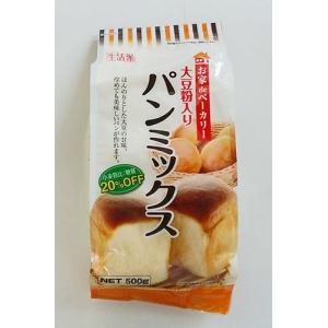 加藤産業 生活派 大豆粉入りパンミックス 500グラム×12個セット