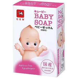 【発P】牛乳石鹸共進社キューピー ベビー石鹸 1コ 【北海道・沖縄は別途送料必要】【CPT】