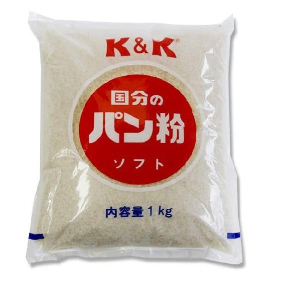 国分株式会社 K&amp;K パン粉 ソフト 1kg ＜業務用＞ (商品発送まで6-10日間程度かかります)...