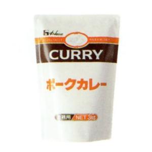 ポイント8倍相当 ハウス食品株式会社 ポークカレー 3kg×4入