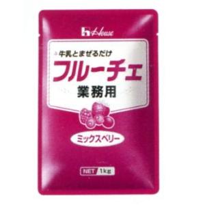 ポイント8倍相当 ハウス食品株式会社 フルーチェ＜ミックスベリー＞業務用 1kg×6入