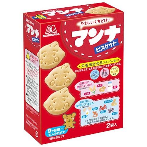 森永製菓株式会社 マンナビスケット(86g(43g×2袋))×5個セット ＜9ヶ月頃から大人の方まで...