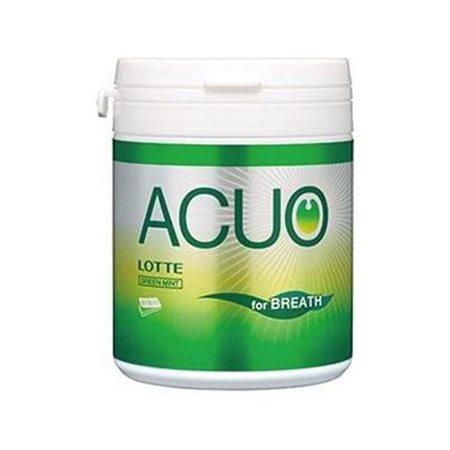 株式会社ロッテ ACUO グリーンミント ファミリーボトル（140g)×6個セット