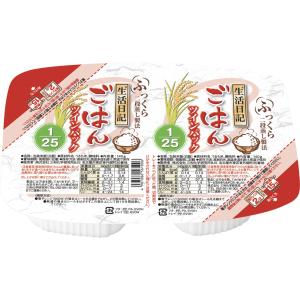 ニュートリー株式会社 生活日記ごはん ツインパック たんぱく1/25 ×20個  086-560993