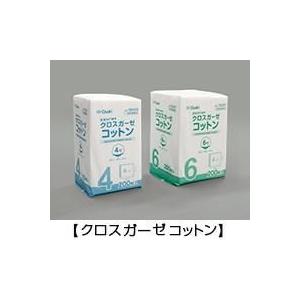 オオサキメディカル株式会社 医療用不織布 クロスガーゼコットン 6号 （30cm×30cm 4ツ折）...