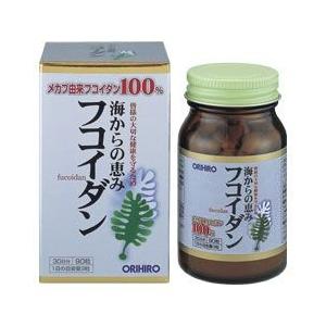 オリヒロ株式会社 フコイダン 90粒 【□□】【北海道・沖縄は別途送料