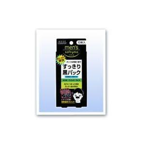 ポイント8倍相当 株式会社コーセー メンズソフティモ 角栓すっきり黒パック10枚入 【医薬部外品】【...