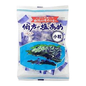 岩佐製菓株式会社 伯方の塩あめ 小粒(80g)×10個セット ＜伯方の塩そのままで炊きました＞【送料無料】【ドラッグピュアヤフー店】｜drugpure