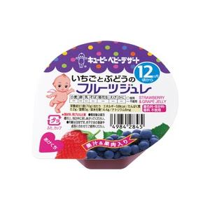 キューピー株式会社 キユーピーベビーデザート いちごとぶどうのフルーツジュレ70g 【北海道・沖縄別...