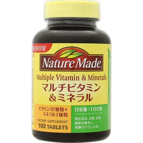 大塚製薬 ネイチャーメイド マルチビタミン＆ミネラル 100粒×4個セット