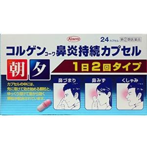 【第(2)類医薬品】興和株式会社 コルゲンコーワ鼻炎持続カプセル 24カプセル 【北海道・沖縄は別途送料必要】【CPT】｜drugpure