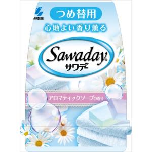 小林製薬株式会社 Sawaday(サワデー) アロマティックソープの香り[つめ替用] 140g ＜トイレ用消臭芳香剤＞ 【北海道・沖縄は別途送料必要】｜drugpure