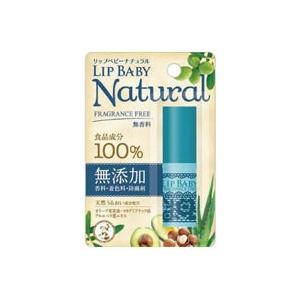 ロート製薬 メンソレータム リップベビーナチュラル 無香料 4g 【北海道・沖縄は別途送料必要】【C...