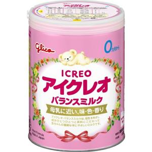 【送料無料】江崎グリコ株式会社 アイクレオ バランスミルク 大缶 800g ＜0ヶ月から＞【乳児用調整粉乳】【北海道・沖縄は別途送料必要】【△】