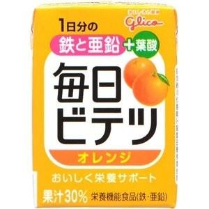 【栄養機能食品】 アイクレオ株式会社 毎日ビテツ(美鉄) オレンジ (100mL) 【ドラッグピュア...