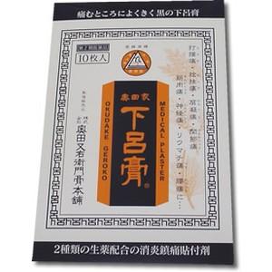 【第3類医薬品】【発J】 株式会社奥田又右衛門膏本舗 奥田家下呂膏(黒の下呂膏)10枚 【北海道・沖...