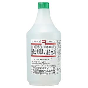 兼一薬品工業 食器機械器具洗浄剤及び除菌剤 衛生管理用アルコール1L×10本セット （スプレー無） 【医薬品ではありません】【北海道・沖縄・離島は送れません】｜drugpure