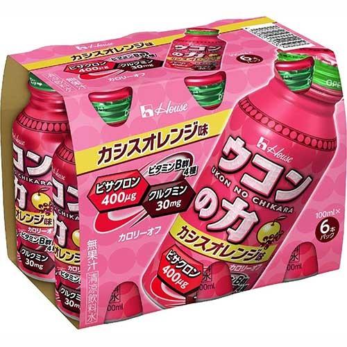 ウコンの力 カシスオレンジ味 100ml×6本