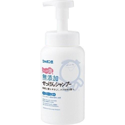 シャボン玉 無添加せっけんシャンプー 泡タイプ 520ml