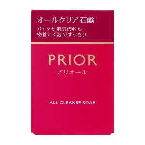 PRIOR 資生堂 プリオール オールクリア石鹸 100g（メーク落とし・洗顔