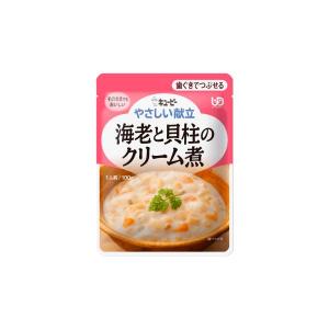 キユーピー やさしい献立　海老と貝柱のクリーム煮100g