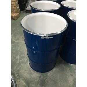 オープンドラム缶　再生品（ボルトバンド）中鉄素地　平蓋　外面補修仕上げ　鋼製　200L｜drumcan-store