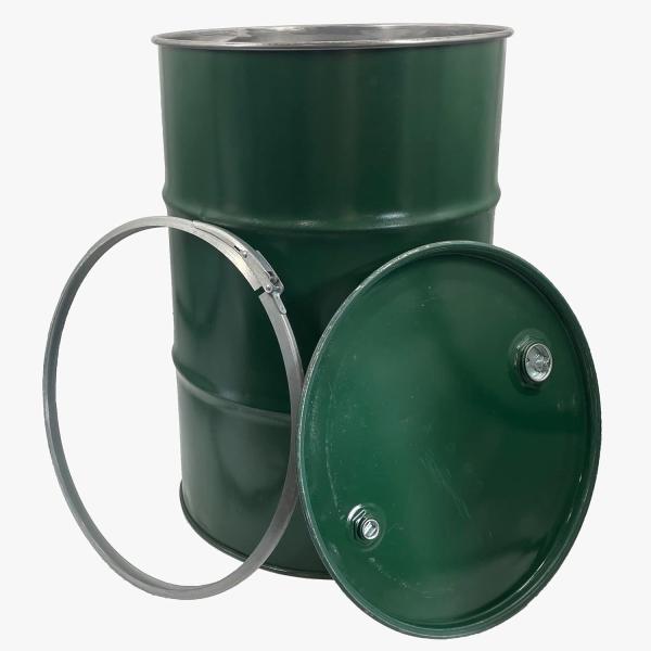 罐三郎 スチドラ_RE 再生オープンドラム 200L 外レバーバンド