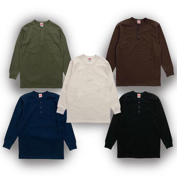 ドライボーンズ DC-694 L/S Henley Neck Shirt