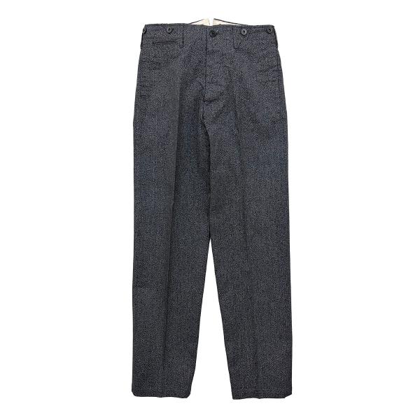 ハイバック ブラックシャンブレーワークトラウザース/ DRY BONES【ドライボーンズ】