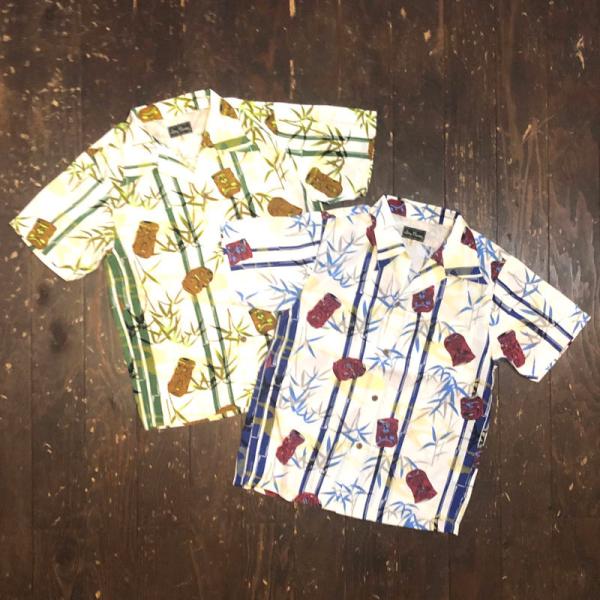 ドライボーンズ DS-2534 S/S Hawaiian Shirt "TAKE TIKI"