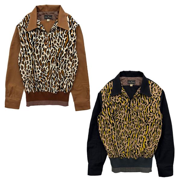 ドライボーンズ DS-2743　2tone Print Gaucho Shirt “VINCENT’...