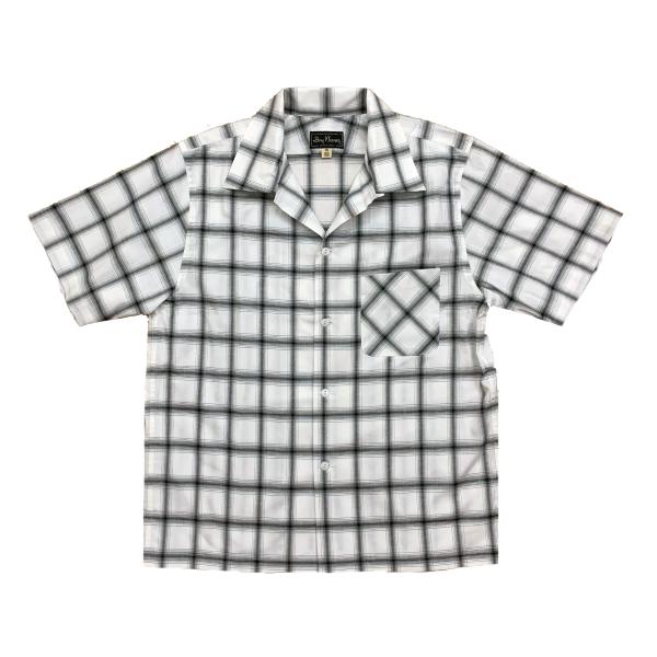 ドライボーンズ DS-2774 S/S Ombre Check Open Shirt