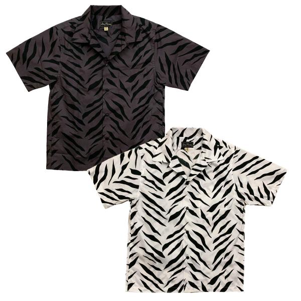 ドライボーンズ  DS-2776 S/S Print Open Shirt“ZEBRA”